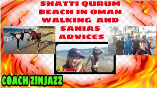 SHATTI QURUM BEACH/WALKING ACTIVITIES/OMAN ADVENTURE