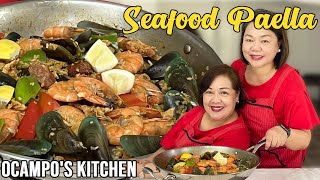 Seafood Paella na perfect para sa Noche Buena - Ocampo's Kitchen