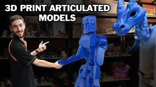 How to 3D Print Articulated Models