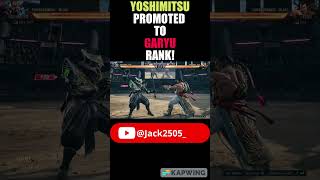 TEKKEN 8 - YOSHIMITSU VS FENG - GARYU RANK  PROMOTION! #yoshimitsu #fengwei #tekken8 #shorts