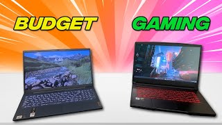 CHEAP Vs. GAMING Laptop...