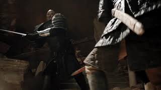 Clegane Brawl Begins/Game of Thrones Season 8 Episode 5.