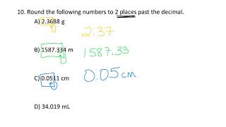 Accuracy and Precision Review