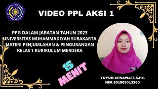 VIDEO PEMBELAJARAN KELAS 1 SD KURIKULUM MERDEKA MATERI PENJUMLAHAN DAN PENGURANGAN