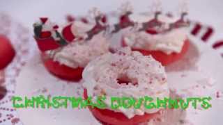 Christmas Doughnut Wreaths