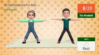 Workout exercise for kids (make them active and fit)