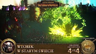 WARHAMMER Wtorek w Starym Świecie 4vs4 Bitwa o Leże Gnashraka