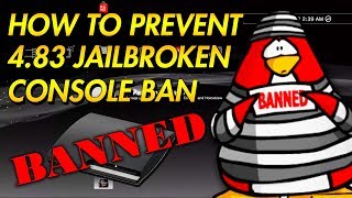 JAILBROKEN PS3 CONSOLE BANS DUE TO 4.83 UPDATE