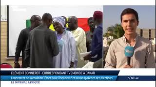 Sénégal • Une nouvelle coalition de l'opposition @TV5MONDEInfo