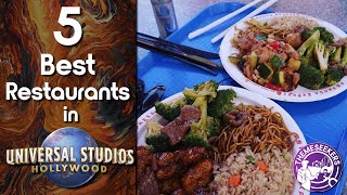 Top 5 Restaurants in Universal Studios Hollywood