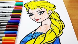 Coloring Pages Frozen Elsa - Coloring Book Coloring Pages For Kids