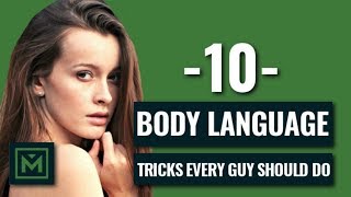 10 Confident Body Language Tricks EVERY Guy Should Do TODAY (Proven Techniques)