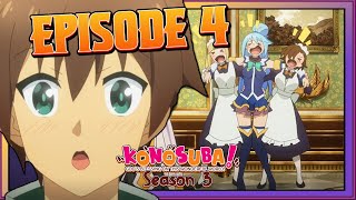 Luxury Living | Konosuba Season 3 Ep 4 Review