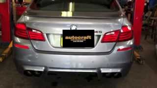 BMW F10 M5 Turner Motorsport Exhaust Upgrade (Before/After)