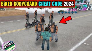 GTA Vice City | Biker Bodyguard | Cheat Code ( New 2024 ) | SHAKEEL GTA