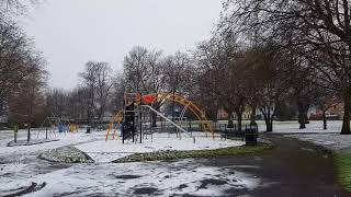 Victoria Park on Bath Street in Nottingham 10th December 2017