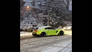 GTR Brincando na neve