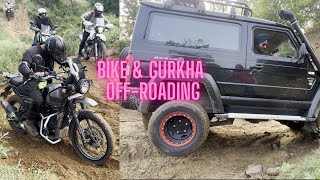 Bike and Gurkha Offroading - Part 1