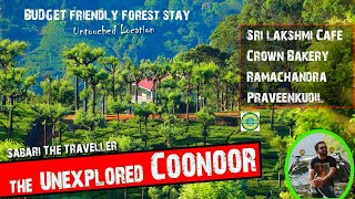 COONOOR  | குன்னூ| 5 BEST PLACES  TO VISIT COONOOR | CROWN BAKERY  |SRI LAKSHMI CAFE  |PRAVEENKUDIL