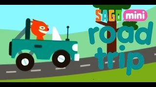 Sago Mini Road Trip | Jeep | Саго Мини В Путь Дорогу - Развивающий мультик