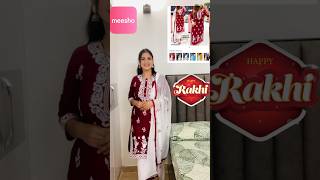 Rakhi Outfits Episode -08 ❤️💙#shorts #meesho