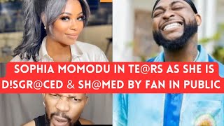 Sophia momodu in Te@rs as her Favorite supporter uche maduagwu shames her in Public demand apologies