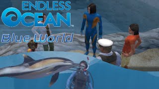 Visiting an aquarium and cold waters!? --Endless Ocean: Blue World Gameplay #8-