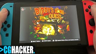 Donkey Kong Country 2: Diddy's Kong Quest | Nintendo Switch handheld gameplay