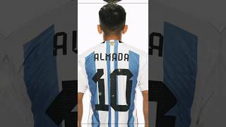 The one and only number 10 of Argentina is leo🥺⭐ Vamos Argentina boy 😍🇦🇷 Thiago Almada ♥️♥️#arg