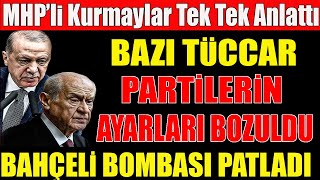 MHP’li kurmaylar Herşeyi Tek Tek Açıkladı. Bahçeli B*ombası Patladı. Ayarları Bozuldu! #sondakika