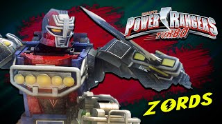 The Full Story of the TURBO ZORDS & MEGAZORD | Power Rangers Explained