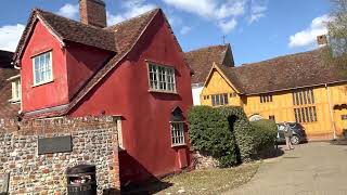 LAVENHAM SUFFOLK UK  Britain’s best-preserved medieval village