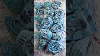 Gym Chalk Skulls, Witches & Roses #gymchalk #gymchalkasmr #relax #asmr