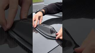 Fitting a Carbon Fibre BMW Aerial Cover is super easy …