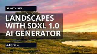 AI Transforms One Landscape into Five Mind-Blowing Styles with SDXL 1.0