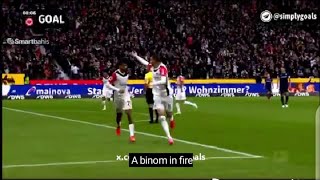 Hugo Ekitike Eintracht Frankfurt Vs Bochum (1-0) All goals Results & Extended Highlights