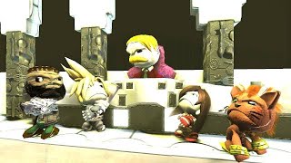 Captured at Shinra Headquarters - Final Fantasy 7 (FF7) Remake in LittleBigPlanet Walkthrough