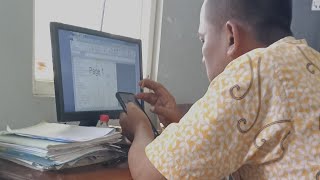 Kerja sambil live ngopi