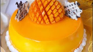 Mango Cake Decoration