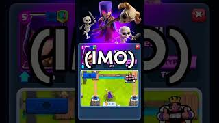 WORST CARD From EACH ARENA In CR 👀!!!(Part 5) #shorts