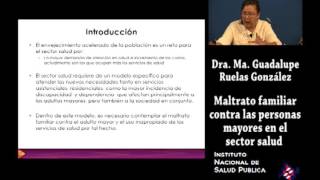 Maltrato familiar contra las personas mayores en el sector salud