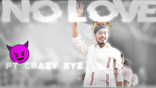 No Love Song Editz - Ft Crazy XYZ Transformation Status 😈 |PS EDITZ 1M