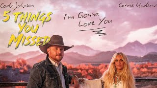 5 Things You Might Have Missed in Cody Johnson & Carrie Underwood’s “I’m Gonna Love You” Music Video