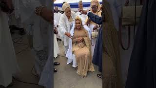 Turbaning Ceremony Of Actress Mercy Aigbe As Arowoshadinni Of Muslim