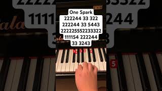 One Spark // follow my instagram: jessnotes123 #piano #pianotutorial #pianomusic #twice #kpop