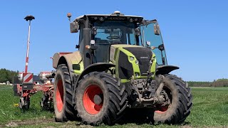 ★ ★ ★ Siew kukurydzy 2022 Gr Frączek ★ ★ ★ [Claas Axion 810, Fendt 930 Vario TMS,  JCB T4 536.60]