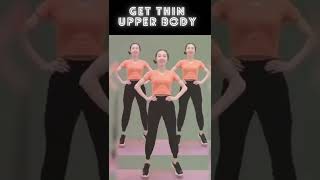 Get thin upper body|Weight loss exercise at home|Slim body| #shorts #ytshorts