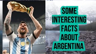 Some interesting facts about Argentina #video