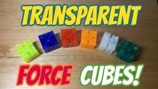 Making Transparent Force Cubes! [Walkthrough + Time Lapse]