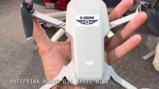 DJI MAVIC MINI  ANTEPRIMA MONDIALE. #ddrone  #dji